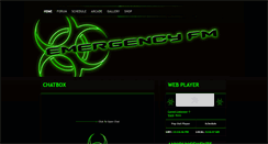 Desktop Screenshot of emergencyfm.com